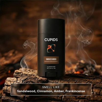 Cupids Smoked Wood Deodorant