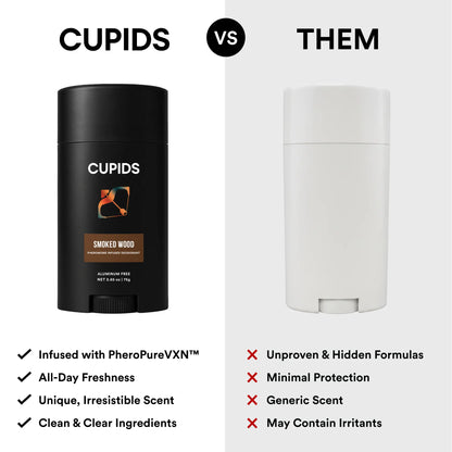 Cupids Smoked Wood Deodorant